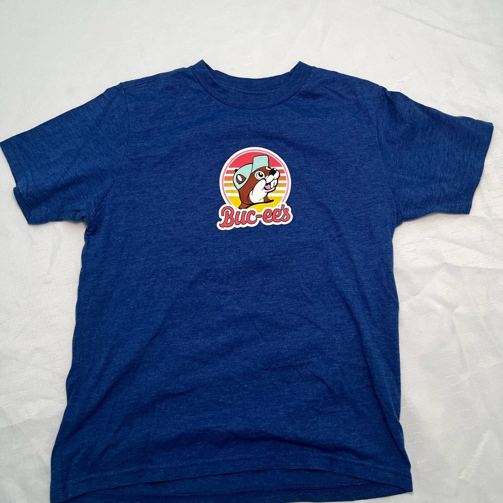 Buc-ee's Kids Blue Graphic Tee